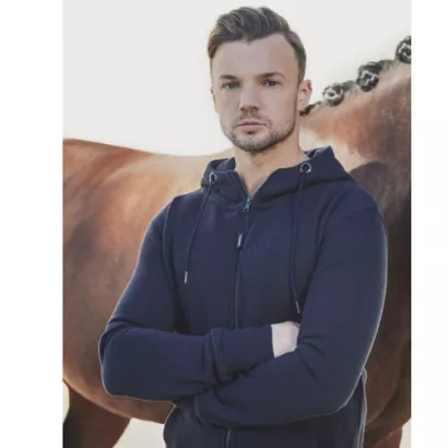 Bluza jeździecka męska ESKADRON HINZ z kapturem, Equestrian Fanatics / 828186108