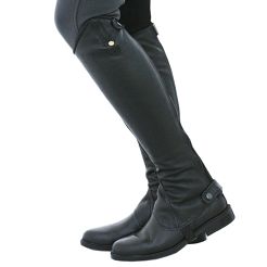 59 HIPPICA Leather half chaps ITALIANO
