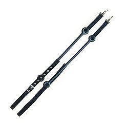 12A Nylon side reins with long rubber