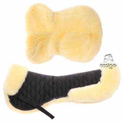 06A MUSTANG Real sheepskin half pad