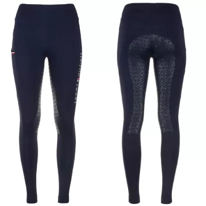 Bryczesy - legginsy damskie, ocieplane TOMMY HILFIGER Style Thermo / TH10256-004