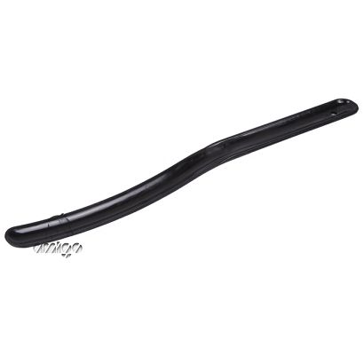 25 HORZE Plastic sweat scraper - black