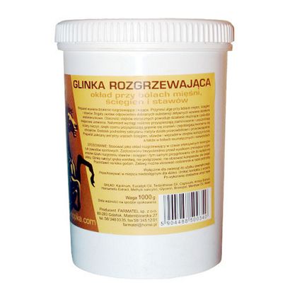 13 HIPPIKA Glinka rozgrzewająca 1000ml