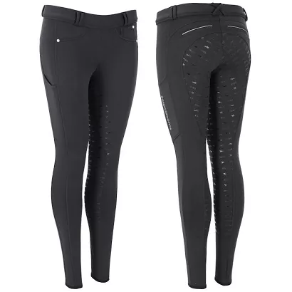 Bryczesy - legginsy ocieplane damskie SCHOCKEMÖHLE  Winter Riding Tights, Graphite / 2171-00035