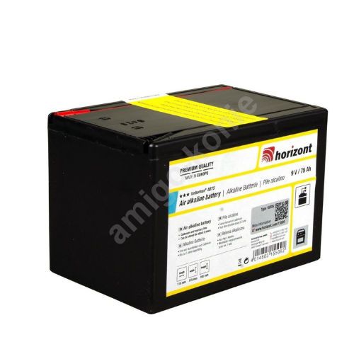 HORIZONT ROLOS Bateria Turbomax 9V/75Ah alkaliczna do ogrodzenia elektrycznego / 15509