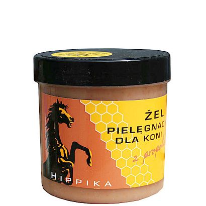 53 HIPPIKA Żel pielęgnacyjny dla koni z propolisem 300ml (50ml gratis)