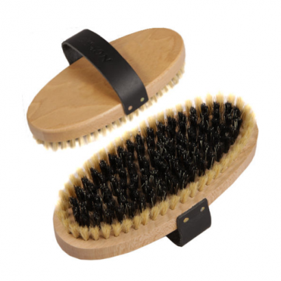 Oval brush SIMON with mixed bristles 18cm L / 017