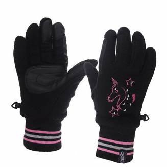 Rękawiczki zimowe QHP Leyla, damskie, Zima 2021/22 - czarne