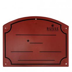 0 Tabliczka na boks BUSSE Standard / 615201