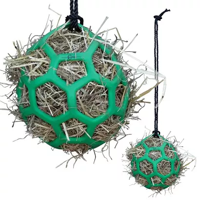 Hay Ball  COVALLIERO Flex – 22 cm, Green