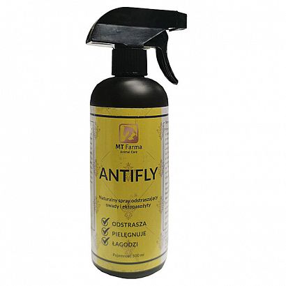 Naturalny Spray odstraszający owady MT FARMA Antifly 500ml