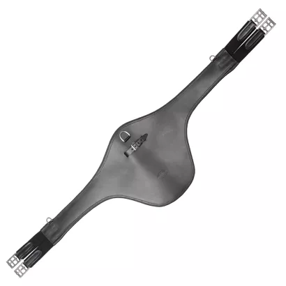 Popręg skokowy skórzany z fartuchem DAW-MAG / 11070