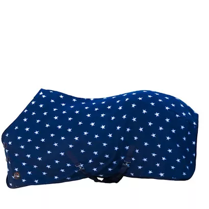 Derka polarowa HKM Starry Sky zapinana pod brzuchem Navy Blue / 15591