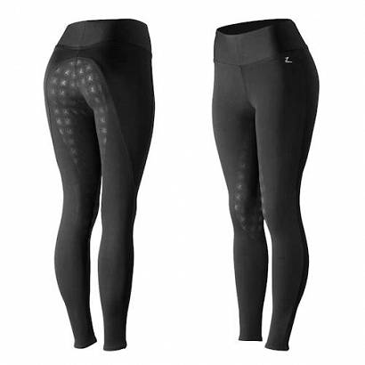Breeches - leggings HORZE JULIET women's, silicone grip / 36028