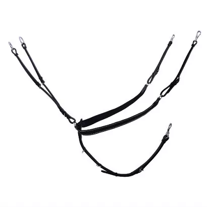 Napierśnik z wytokiem, skórzano-elastyczny SCHOCKEMÖHLE  Pro Jump Plus  / 1120-00022