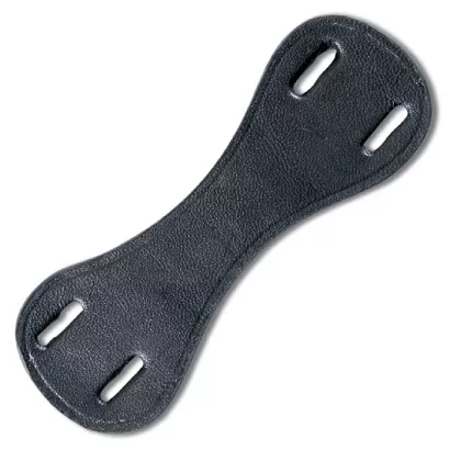 Nosek do nachrapnika kombinowanek WALDHAUSEN skórzany, czarny / 116401