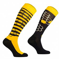 Horse Knee High Socks Honeycombs / SJBW