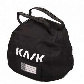 'W komplecie torba na kask z logo KASK.