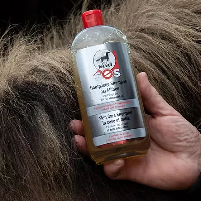 Szampon - dla skóry podrażnionej przez roztocza LEOVET SOS Skin Care , 500 ml