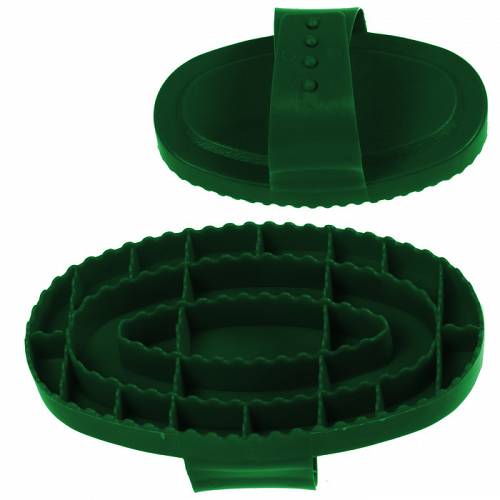 Oval plastic curry comb EQUI-THEME / 700022